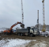 Ход строительства дома 1 в ЖК Сибирия -