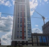 Ход строительства дома 1.1.1 в ЖК Тактика -