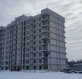 Ход строительства дома 1 в ЖК Ривер Парк -