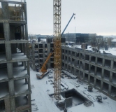 Ход строительства дома № 1 в ЖК По ул. Спортивная -