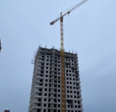 Ход строительства дома 7.5 в ЖК Паруса -