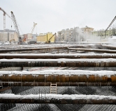 Ход строительства дома 9-11, литер А в Клубный дом Визионер -