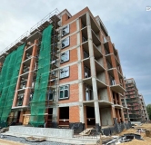 Ход строительства дома 76, корпус 1 в ЖК Заман -