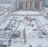 Ход строительства дома 1, 1 этап в Сити-квартал ДАО -