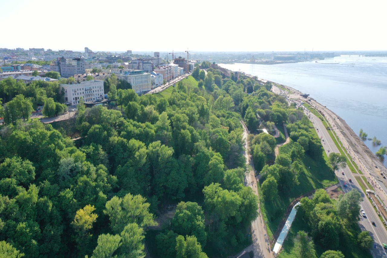 Здания на Нижне-Волжской набережной подсветят к середине июля - фото 1