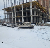 Ход строительства дома 3 в ЖК Аллея Парк -