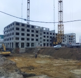Ход строительства дома 1, 1 этап в ЖК Чаадаев -