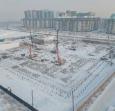 Ход строительства дома 1, 1 этап в Сити-квартал ДАО -