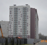 Ход строительства дома 50 позиция (2-5 подъезд) в ЖК Лазурный -