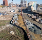 Ход строительства дома 1,2 в ЖК Лето на Титова -