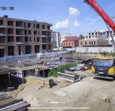 Ход строительства дома 1 в ЖК Ноты -