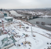 Ход строительства дома 1 в ЖК Небо над Енисеем -