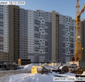 Ход строительства дома 15, корпус 345.1 в ЖК Цветной Город -