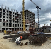 Ход строительства дома 20 в ЖК Курчатов -