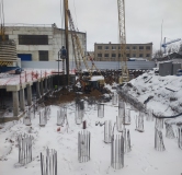 Ход строительства дома 1 в ЖК Люмен -