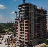 Ход строительства дома 3, секция 1-4 в ЖК Беринг -
