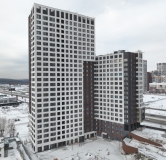 Ход строительства дома 2 в ЖК Новый Виз -