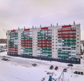 Ход строительства дома 20 в ЖК Вишневая Горка -