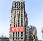 Ход строительства дома секция 5 в ЖК Квартал Стрижи -