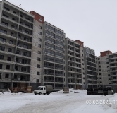 Ход строительства дома 59, корпус 2 в ЖК Патриот -