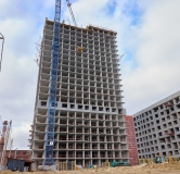 Ход строительства дома 1, 2, 3, 4 в ЖК Сибирская Калина -