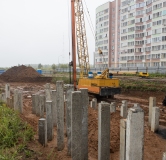 Ход строительства дома 1 в ЖК Калина -