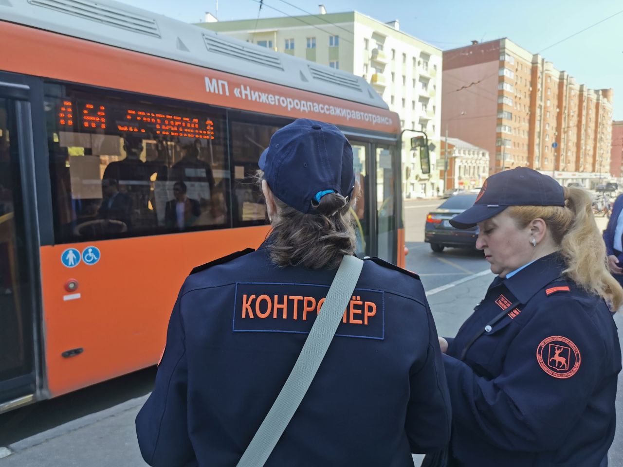 Контролеры появились в нижегородских автобусах