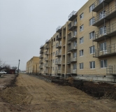 Ход строительства дома № 1/4 в ЖК Кубанская усадьба -