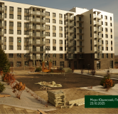 Ход строительства дома № 1.1 в ЖК Плодово-Ягодный -