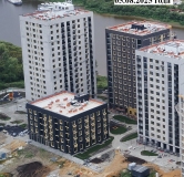 Ход строительства дома № 48, ГП 1.1, 1.2, 1.3, 1.4 в ЖК Кедровый берег -