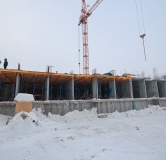 Ход строительства дома 9 в ЖК Медиана -