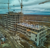 Ход строительства дома 14 в ЖК Город L-Town -