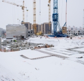 Ход строительства дома 1 в ЖК Калина -