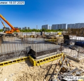 Ход строительства дома 144.3 в ЖК Ручьи -
