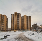 Ход строительства дома 5 в ЖК Ньютон -