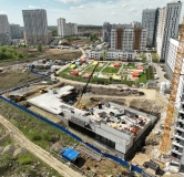 Ход строительства дома 3Б в ЖК На Тенистой -