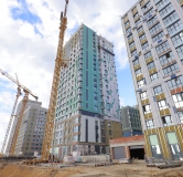 Ход строительства дома Литер 45, корпус 1 в ЖК Эстет -