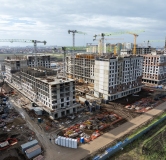 Ход строительства дома Литер 1, квартал 1.5 в ЖК Первое место -