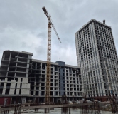 Ход строительства дома 1 в ЖК Речной квартал -