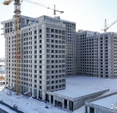 Ход строительства дома № 10 (ГП-2) в ЖК Окинава -