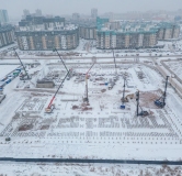 Ход строительства дома 1, 1 этап в Сити-квартал ДАО -