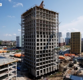 Ход строительства дома 61, корпус 1 в ЖК Сердце Сибири -