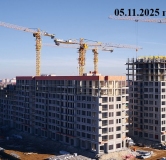 Ход строительства дома 32 в ЖК Символ -