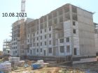 Ход строительства дома № 25 в ЖК Новая Кузнечиха - фото 2, Август 2021