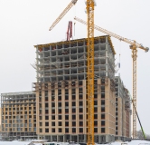 Ход строительства дома № 18 (ГП-2) в ЖК Европейский берег -