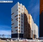 Ход строительства дома 132, корпус 216.2 в ЖК Цветной Город -