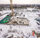 Ход строительства дома 2 этап, Корпус D в ЖК Квартал Заречье -