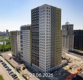 Ход строительства дома ГП-8 в ЖК Айвазовский (Айвазовский City) -