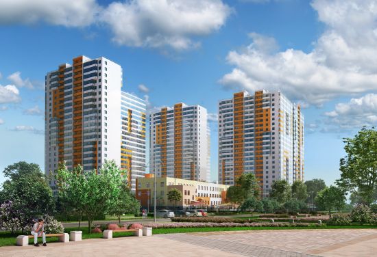 Дом 2, блок 3.3 в ЖК Комендантский UР квартал
