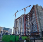 Ход строительства дома Литер 1.2 в ЖК Сан Хиллз Ольгинка (Sun Hills Olginka) -